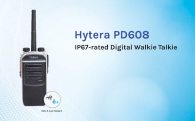 Delivering Excellent 2-Way Digital Radio Communications with Hytera PD608